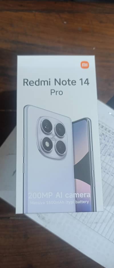 realmi note 14 pro box pack pta approved
