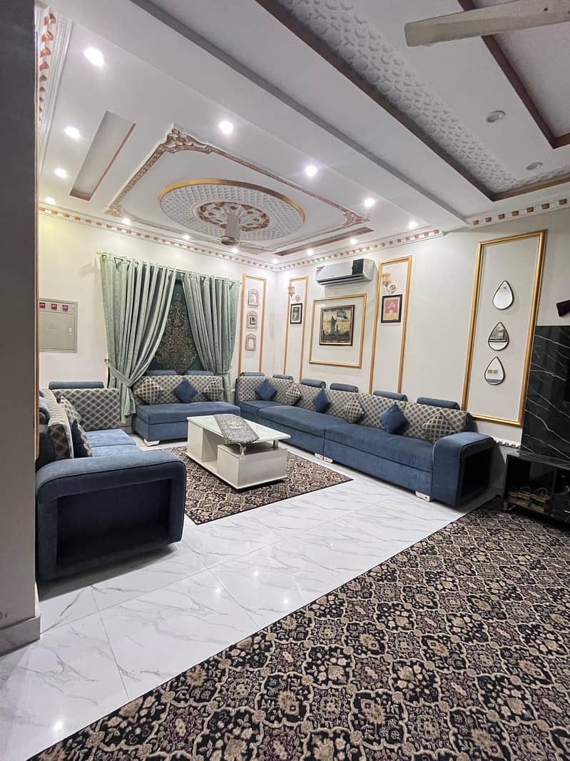 Double corner sofa set. 4