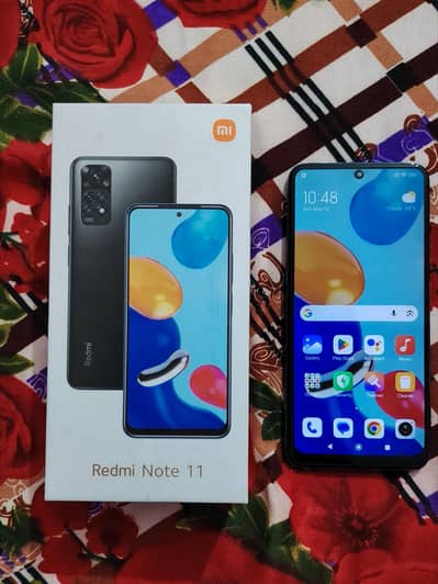 Xiaomi Redmi Note 11 6GB with Box and Original Charger