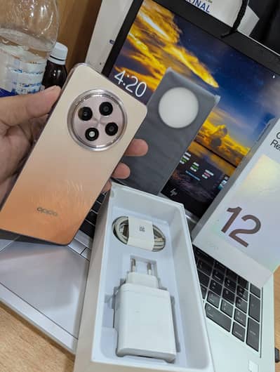 OPPO RENO 12F 5G RAM 12 GB  Storage 256 GB.