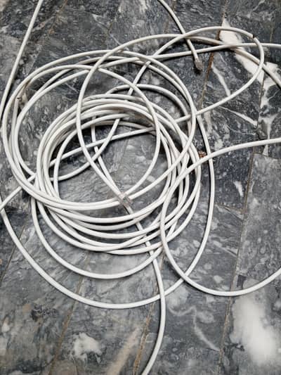 Internet cable new note in use