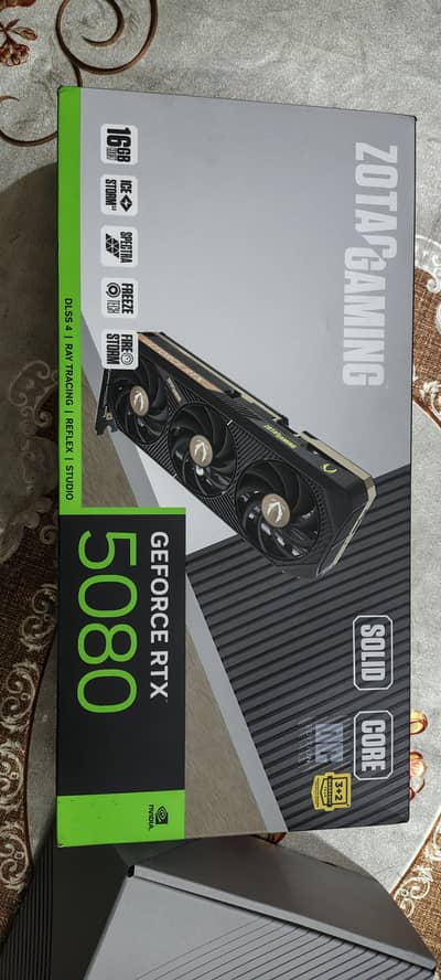 ZOTAC GeForce RTX 5080 Graphic Card Brand New For Sale
