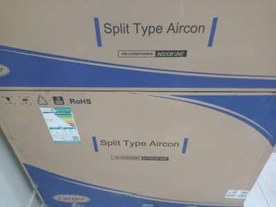 Split Ac 1.8 ton Carrier brand saudia imported brand new