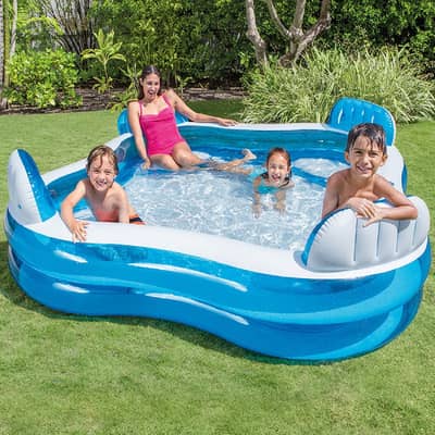 Swim Center Family Lounge Pool ( 90" L x 90 " W x 26 " H) 03020062817