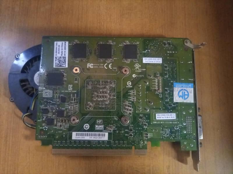 Nvidia Quadro 2000 1