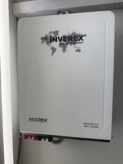 INVEREX Power wall Lithium battery