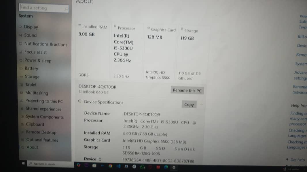 touch screen hp labtop 2