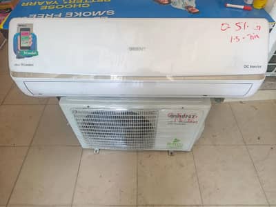 1.5 ton DC inverter orient heat and cool/0321/080/77/77/