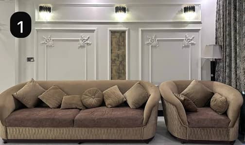 Sofa set - 8 seater sofa - Luxury Sofa sets - 8 person sofa with table