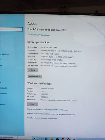 Gaming PC Setup RX580 4GB | i7 | 16GB RAM | Ready To Play
