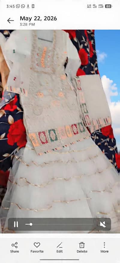 beautiful Eastern dress size M Like new