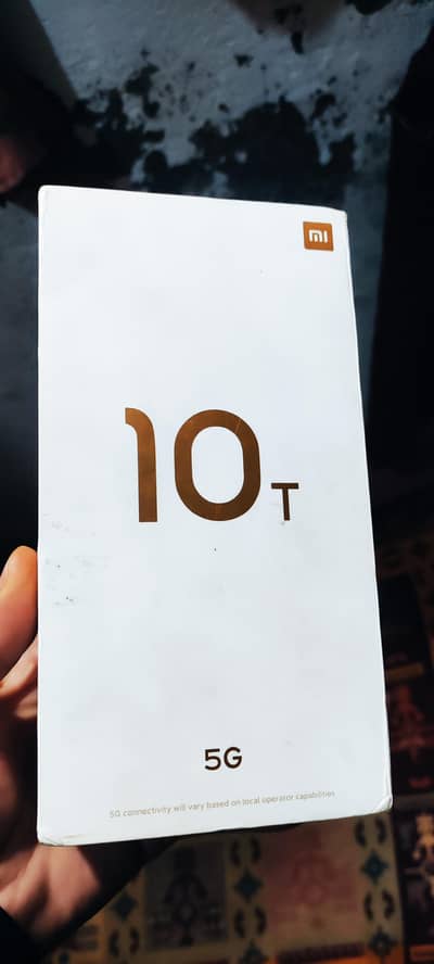Mi10t 5G 8+128 GB only box sat hay
