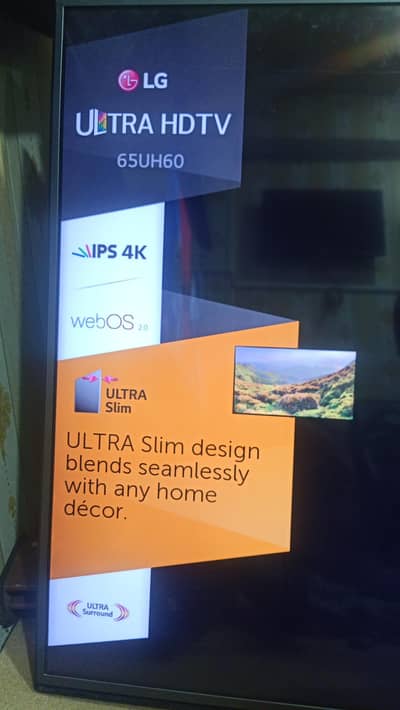 LG 65"SLIM 4K UHD LED TV