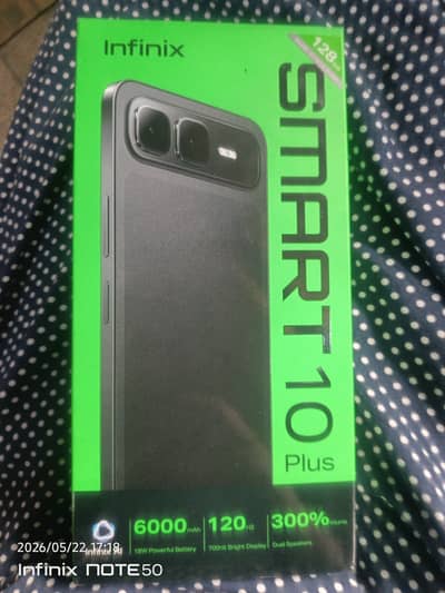 smart 10 plus 4+4 ram 128 gb rom