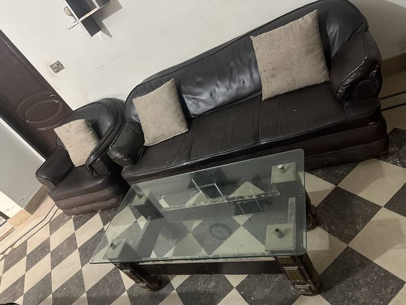 Sofa set and table 1
