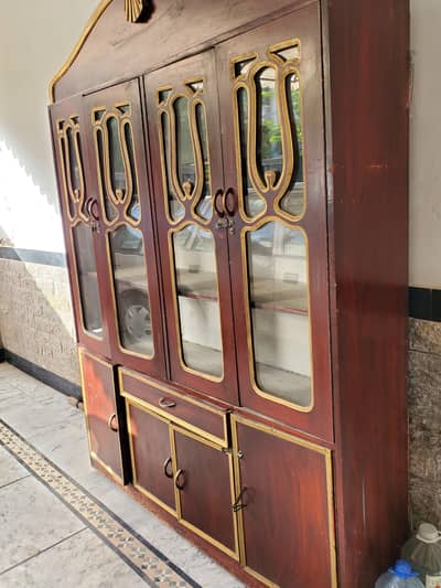 heavy and durable hand made  show case