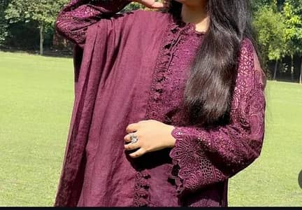 Dark plum purple