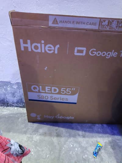 HAIER Q LED 55 INCHES BRAND NEW FOR SALE