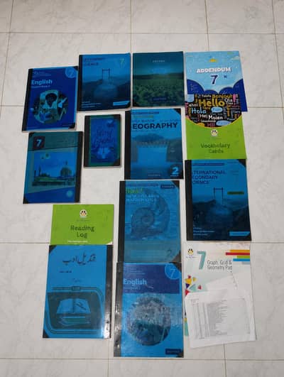 THE CITY SCHOOL 7 CLASS BOOKS