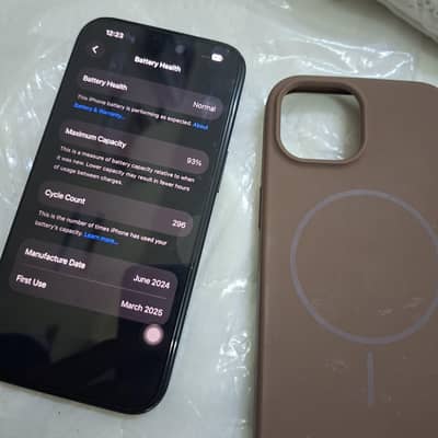 official Silicone Cover for Iphone 15