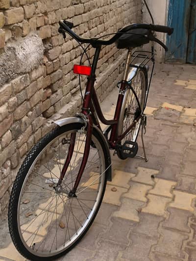 japani baji ladies bicycle 26 number original condition