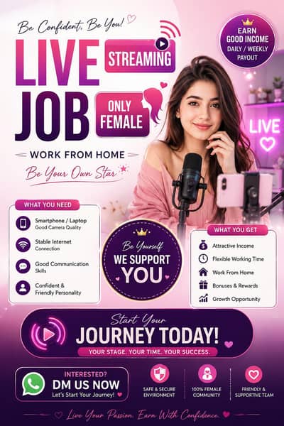 Work From Home Live Host