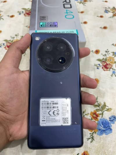 Infinix Zero 40 complete box