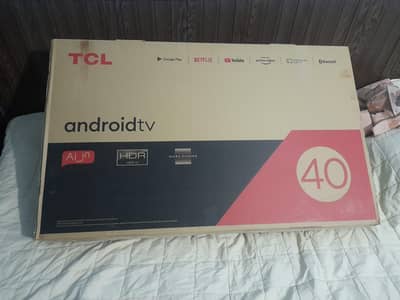 TCL Smart Android  40 inch cont no 03111077040