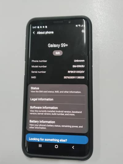 Samsung Galaxy s9+