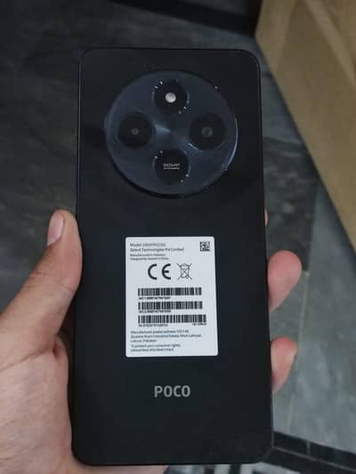 Poco c75 8GB Ram 256Gb ROM 10/10 condition phone scratchless waterpack