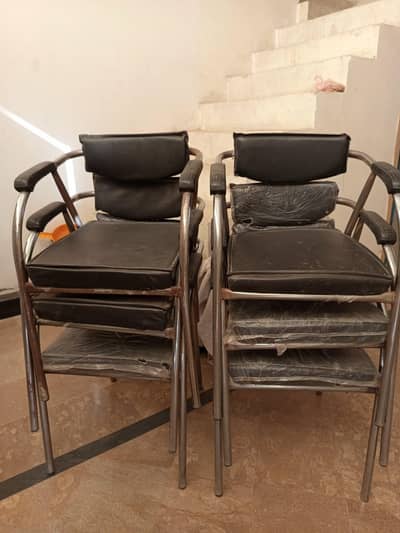 6 Customer Chairs  for sale condition 9//10