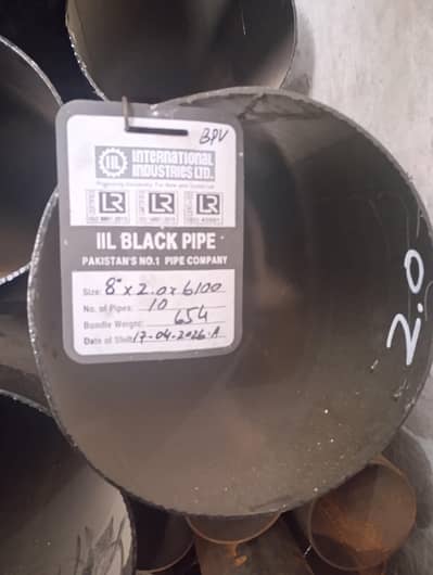 8inch Round Ms Pipes iiL