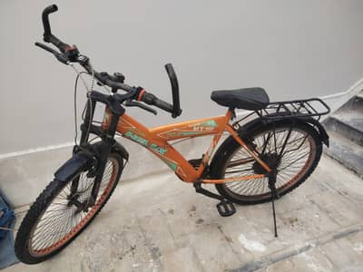 MT Gears Bicycle with new seat, brake wires for sale