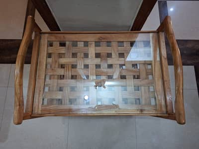 Wooden trolly