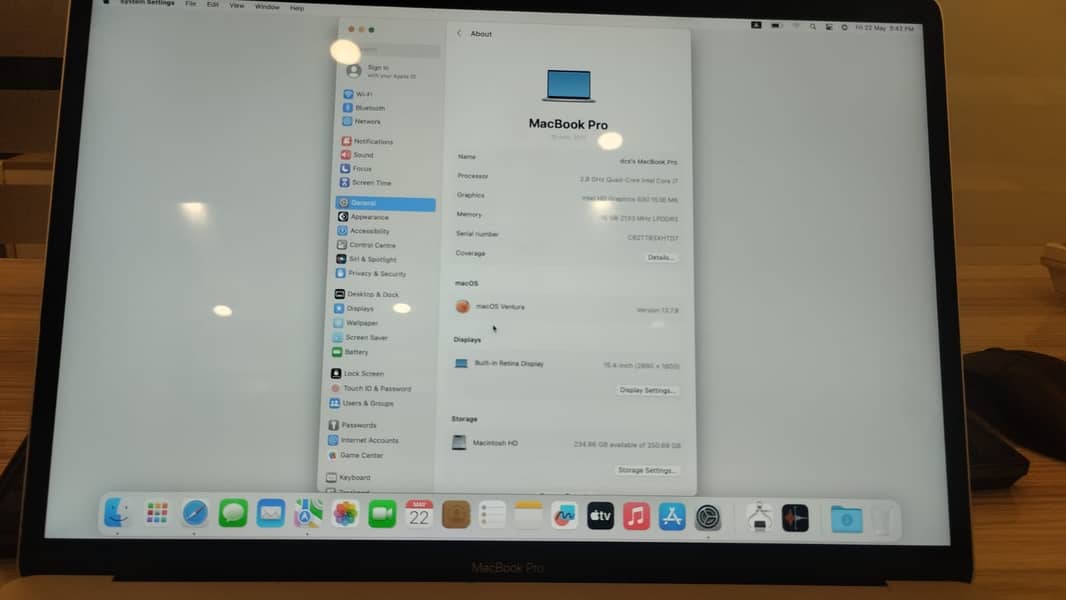 Apple MacBook Pro 2017 3
