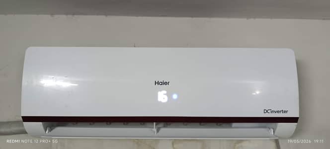 Haier 1 ton DC inverter  split  2025 model