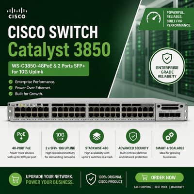 Cisco WS-C3850-48PoE+