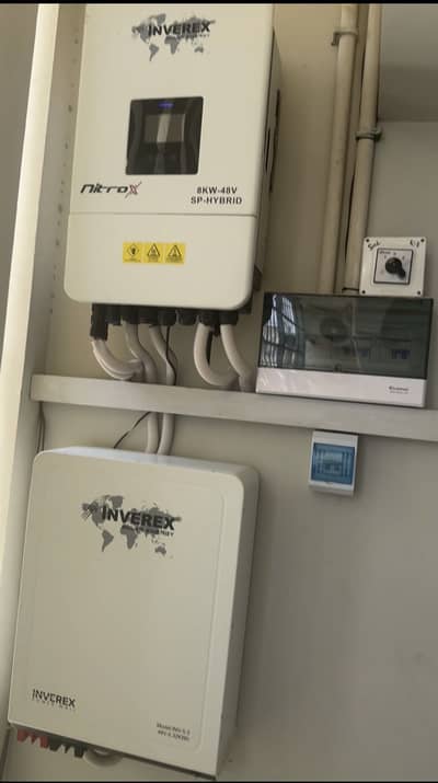 INVEREX Power wall Lithium battery