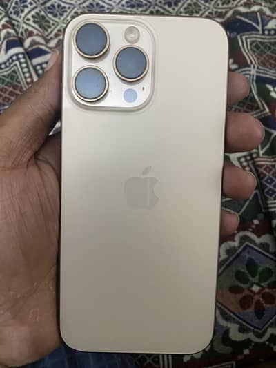 Iphone 16 pro max 256gb natural desert titanium Non Pta Hk model