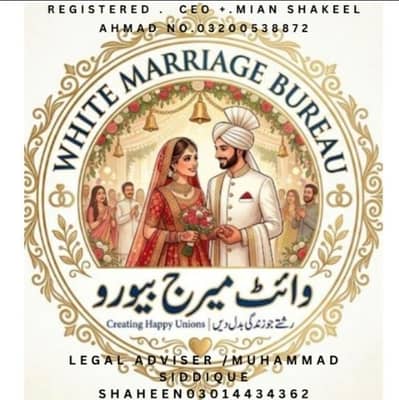 We are hiring a man or woman working for marriage bureau