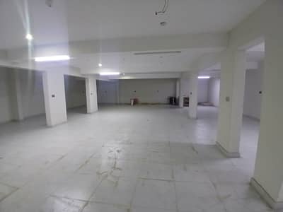 Commercial Space 400Sqyd Basement + Ground Floor + 1st Floor Main Road Available for Rent in Gulzar-e-Hijri Scheme 33 Karachi