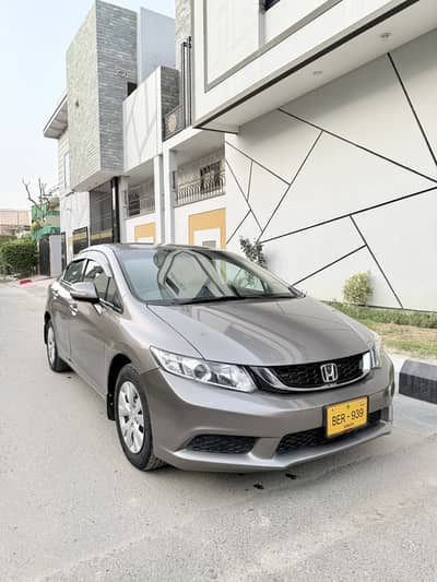 Honda Civic 2015 model prosmatic brand new condition