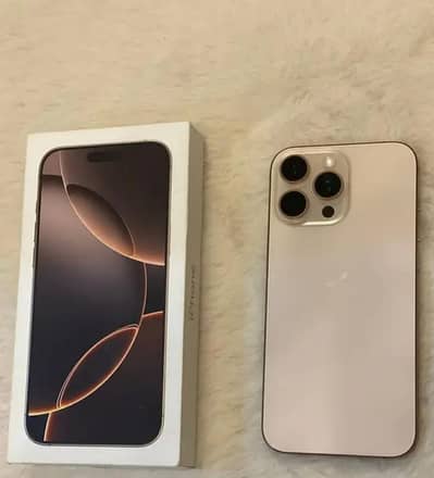 Iphone 16 pro max 256