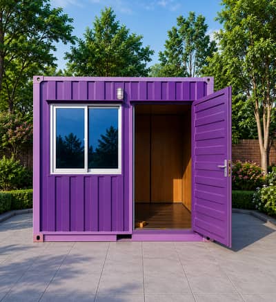 Portable camp prefabricated Toilet Cabin residanctila container office