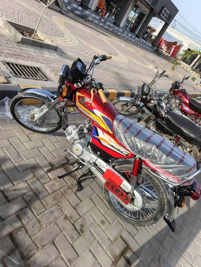 HONDA CD 70 2024/25 FRESH BIKE