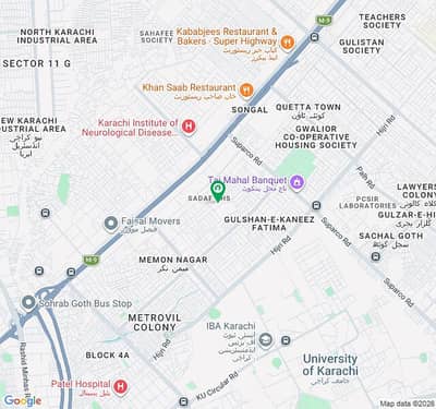 Silent Space Commercial 600Sqyd Ground Floor Main Road Space Available for Rent At Abul Hassan Isphani Road Karachi