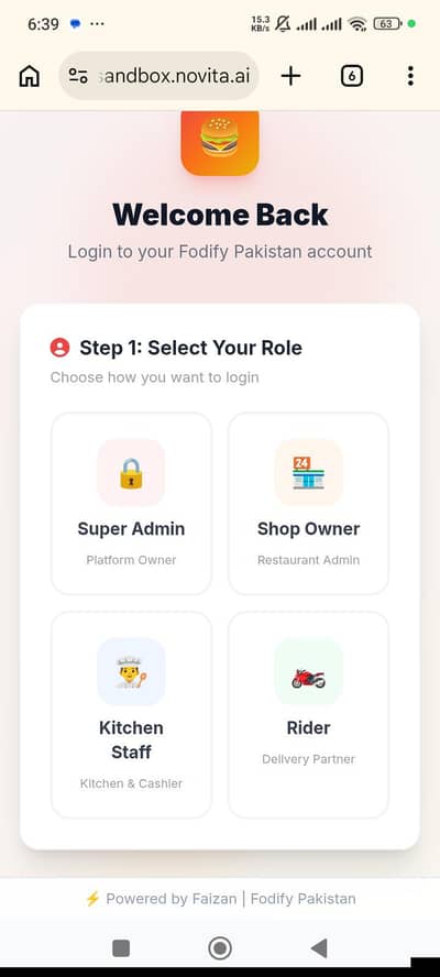 Fodify Pakistan – Smart Restaurant & Business ERP App