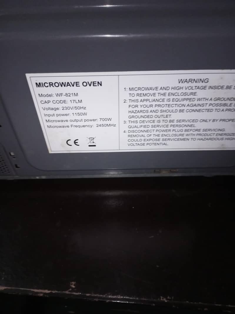 Microwave oven 2