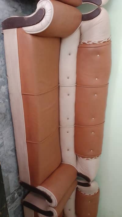Leather sofa