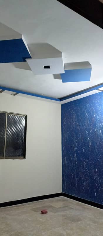 2 Bed Lounge 2 Separate Rooms Portion Available For Sale Laiquatabad Block 6